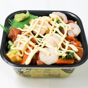 バラエビマヨ丼