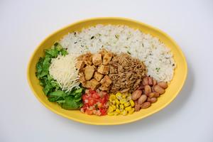 フリホーレス メキシカンボウルPChicken＆Carnitas Bowl