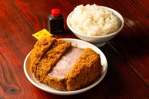 極厚リブロースカツご飯