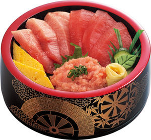 つきじ海賓 まぐろ3種丼