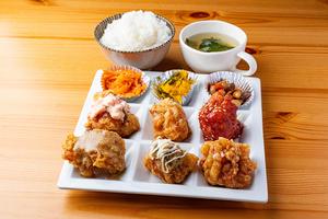 からあげ6種盛り弁当