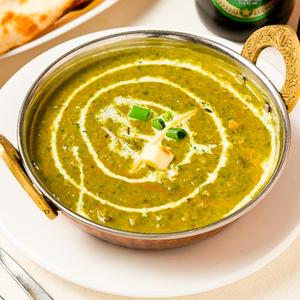 豆ほうれん草カレー
