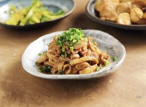 地どり鶏皮ポン酢