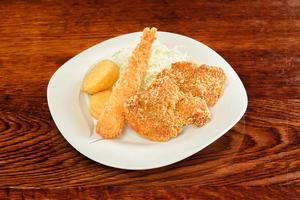 タンドリーチキンカツ定食