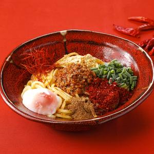 【激辛】温玉汁なし担担麺