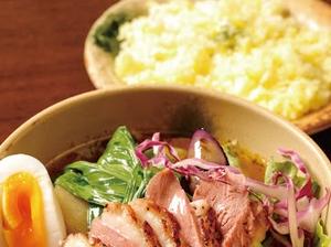鴨の自家製低温ローストカレー