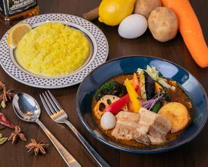 【百名店2024受賞】豚角煮ベジココナツカレー Pork Kakuni and Coconut Curry