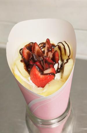 生クリーム チョコいちごバナナ