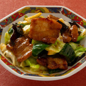 回鍋肉弁当