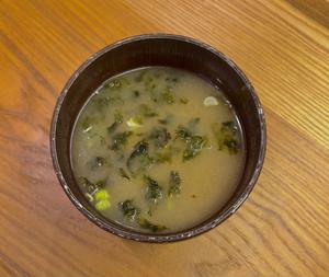 あおさの味噌汁