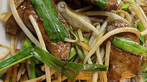 レバニラ炒め定食