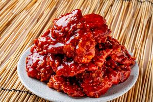 韓国カルビ丼とスンドゥブ 洞山 【本場仕込み】甘辛ヤンニョムチキン(9個)
