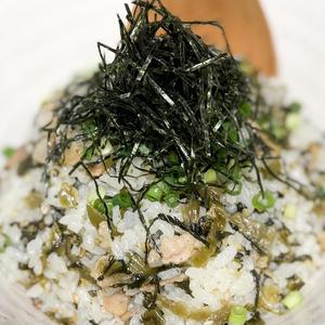豚と高菜ご飯