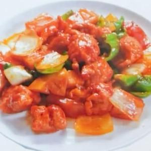 パニールチリ Paneer Chilli