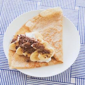 チョコバナナクレープ