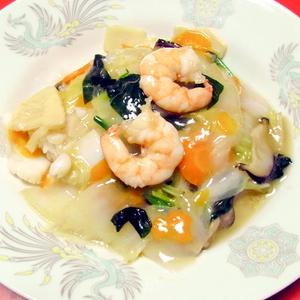 海鮮中華丼