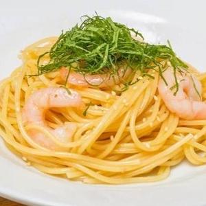 小海老と大葉のガーリック風味 Garlic Shrimp ＆ Shiso Leaf