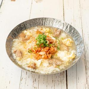 【ピリ辛】キムチ鶏雑炊