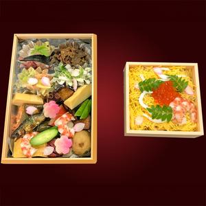 特製折詰御前 ちらし寿司付