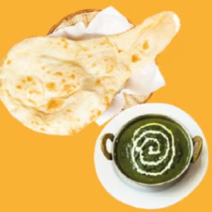 ほうれん草チキンカレーセット Palak Chicken Curry Set