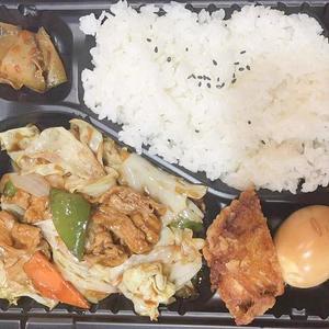回鍋肉弁当