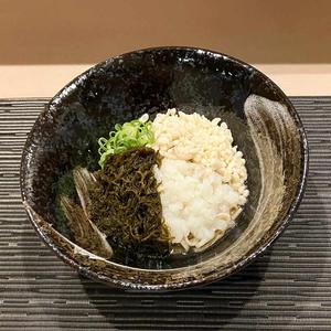 もずくおろしうどん