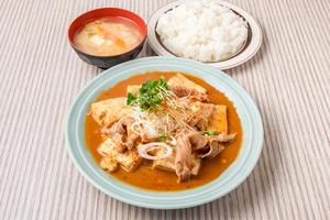 ジャンボ焼定食