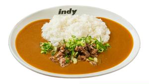 牛すじカレー(青ネギのせ)