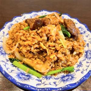 牛肉チャーハン