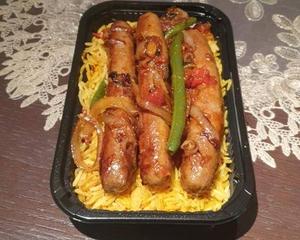 ビーフソーセージケブサ Beff sausage kebsa