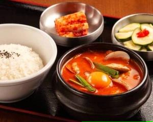純豆腐チゲ定食