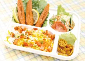 【弁当】サブジーライスセット  【MEAL BOX】SABZI RICE SET