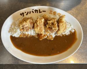 からあげカレー Fried chicken curry