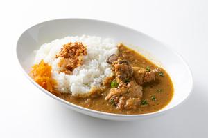 骨付きチキンのインドカレー