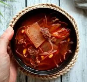和牛カルビスープ/Japanese beef ribs soup/