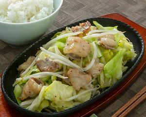 ホルモン塩焼鉄板