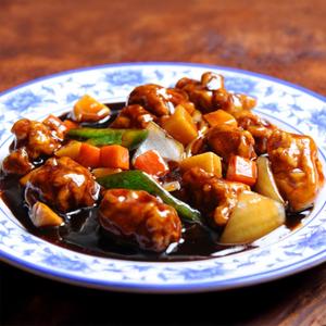 黒酢豚