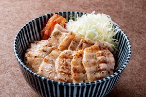 豚バラ塩焼肉どんぶり