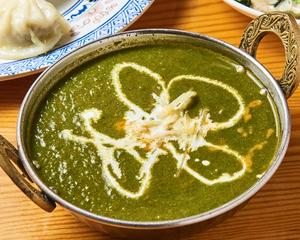 ほうれん草チキンカレー