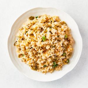 高菜と豚挽き肉のチャーハン【高菜肉末炒飯】