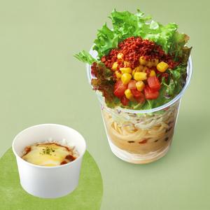 ミオミオサラダパスタ(選べるサイドメニュー)