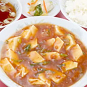 麻婆豆腐定食