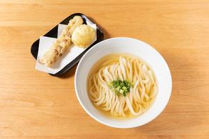 (温)ちく玉天うどん