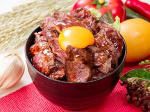 TV放送された！たまご付き(牛ハラミ約200g)やわらか牛ハラミ丼