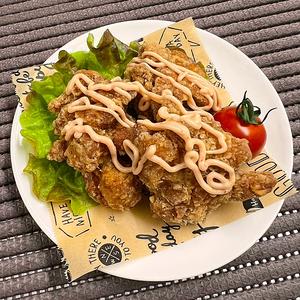 若鶏の唐揚げ(明太マヨネーズ)