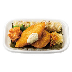 ほっともっと 全部のせのりタル弁当(ソース)