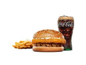 ハッシュ＆BBQバーガーセット