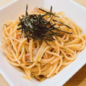 明太子スパゲティ cod roe spaghetti