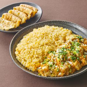 麻婆チャーハン 揚げ餃子(5個)セット