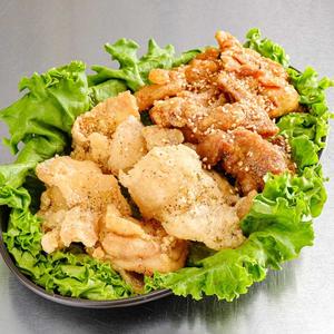 肉汁からあげ2種盛